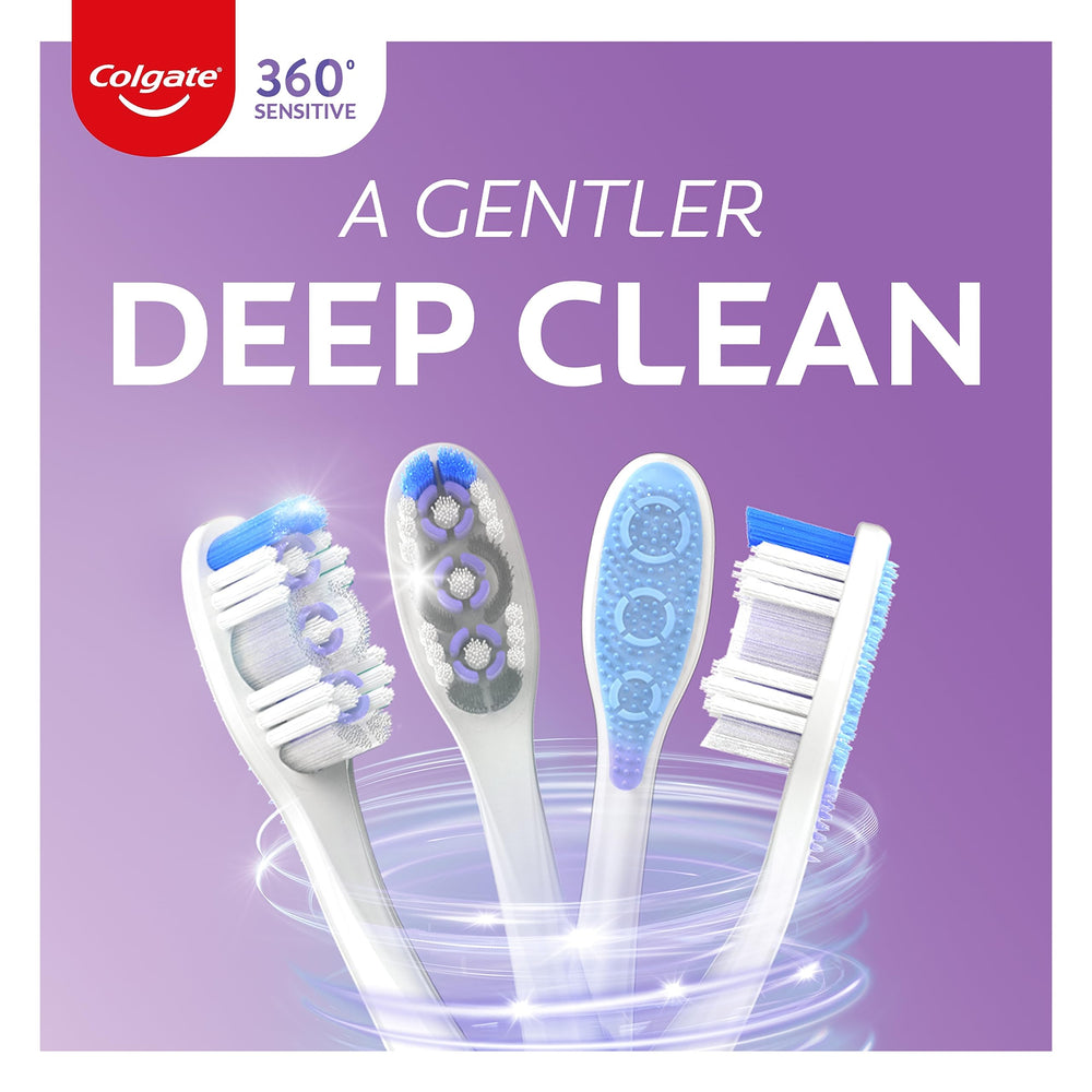 Colgate punta elevada alcanzando espacios difíciles y limpieza