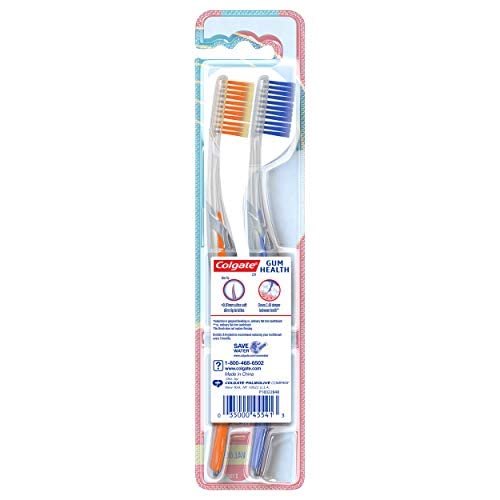 Colgate etiqueta del producto con instrucciones y beneficios claros