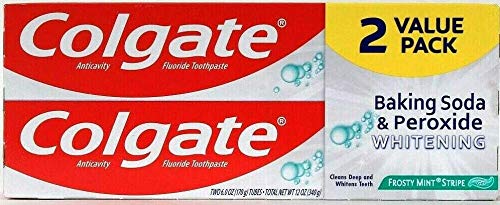 Colgate frontal del envase mostrando limpieza y frescor