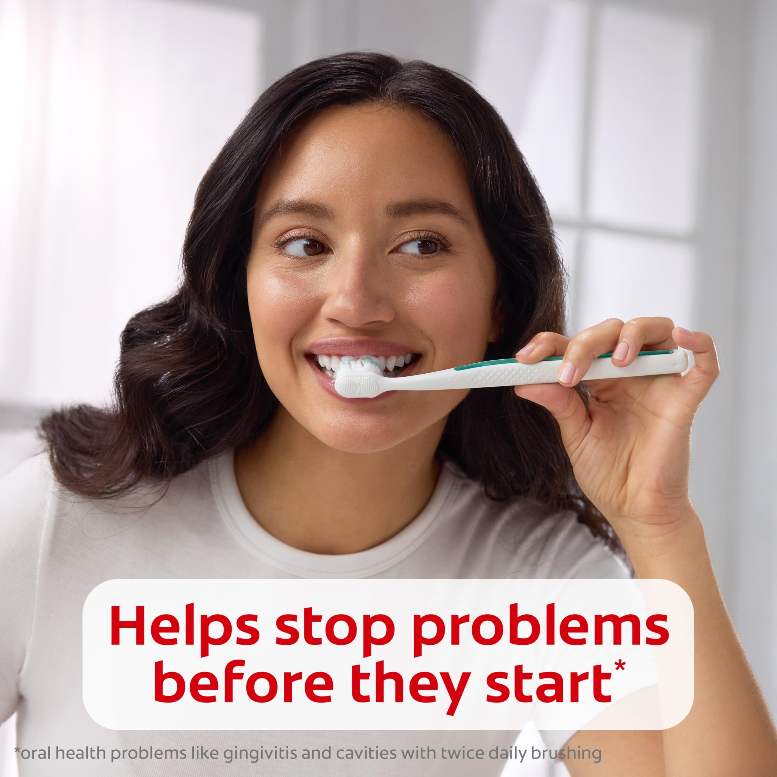 Colgate comparación de tamaño del tubo para mostrar formato de viaje y portabilidad