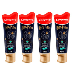 Colgate Harry Potter paquete frontal mostrando diseño y beneficio motivador