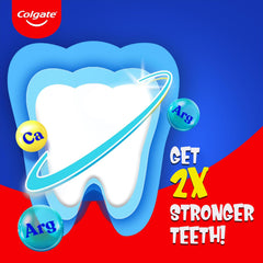 Colgate sello indicador sin conservadores resaltando seguridad