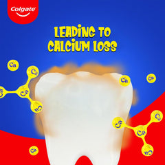 Colgate tubo abierto con crema visible para dosificación segura