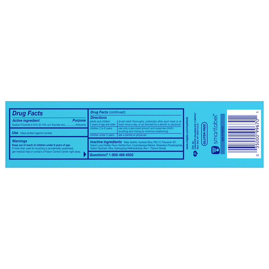 Colgate Max Clean espuma densa en primer plano que facilita la limpieza interdental