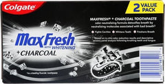 Colgate Max Fresh textura con micro tiras y carbón para limpieza efectiva