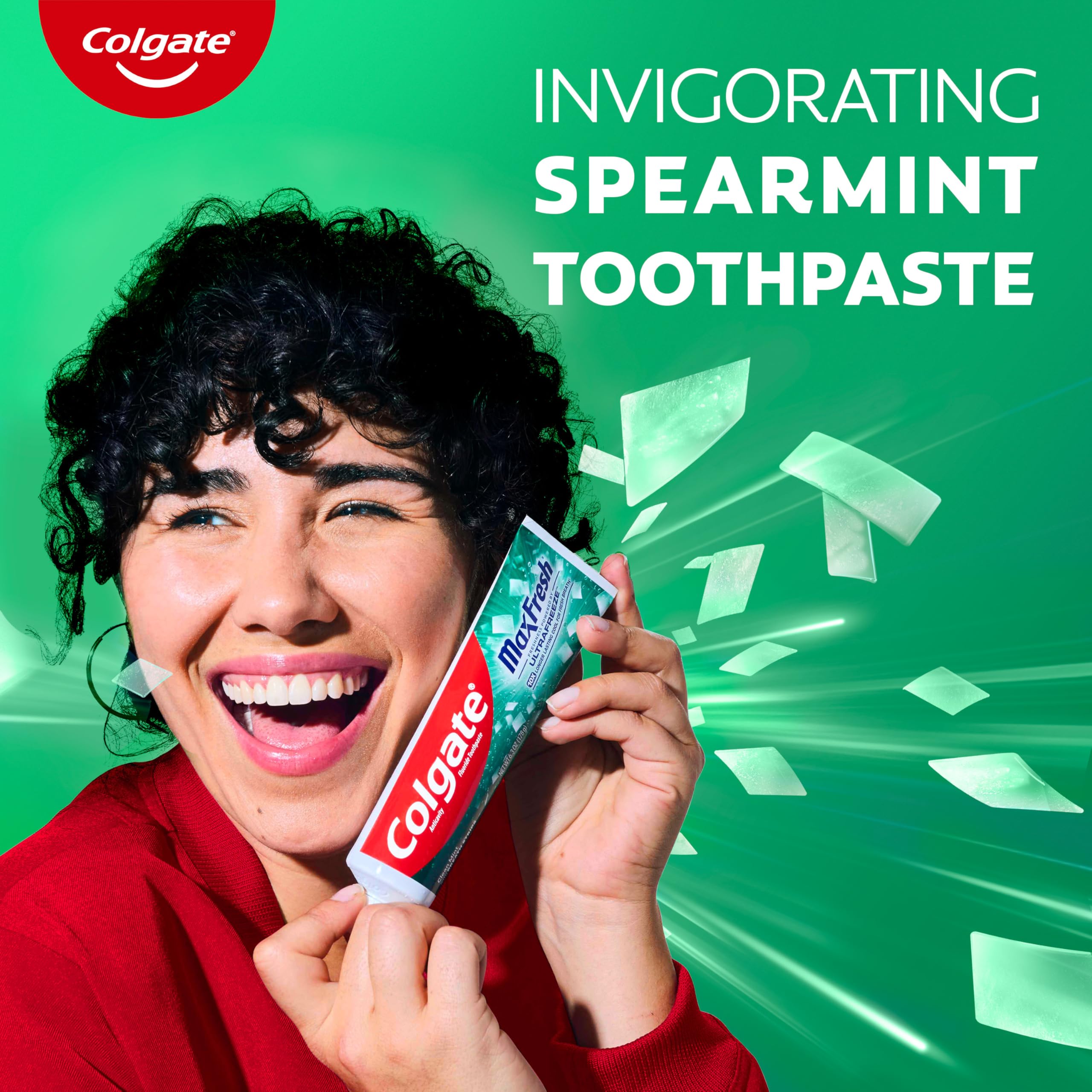 Colgate MaxFresh pack de cuatro tubos ideal para familias