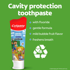 Colgate tubo abierto listo para uso y fácil de exprimir