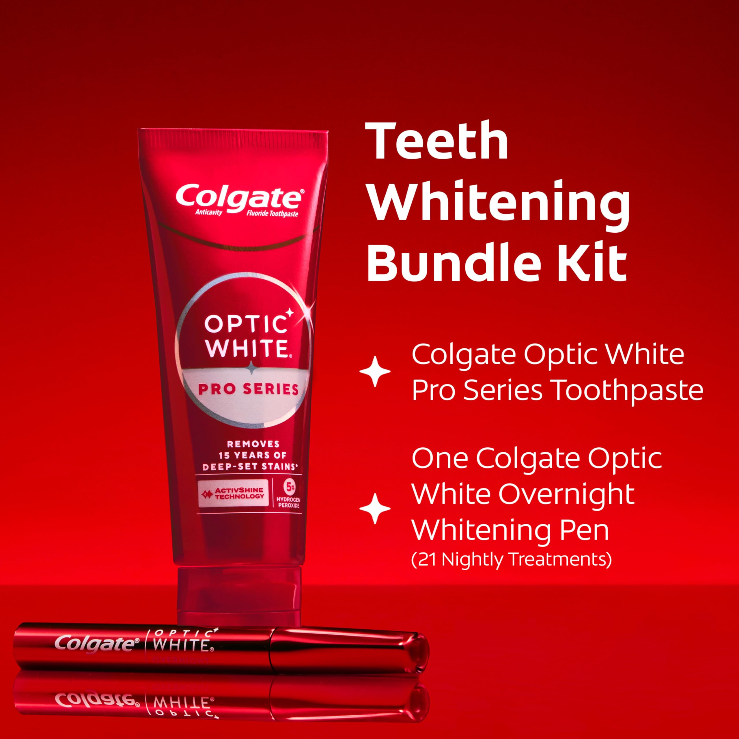 Colgate punta del bolígrafo aplicador para precisión y fácil uso nocturno