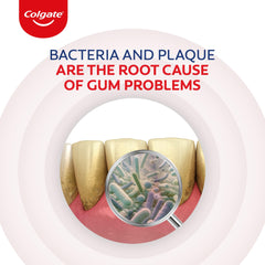 Colgate PerioGard textura de la pasta que muestra suavidad y limpieza