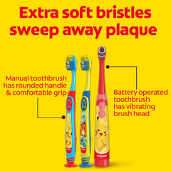 Colgate tubo de pasta Bubble Fruit listo para aplicar con sabor suave y flúor