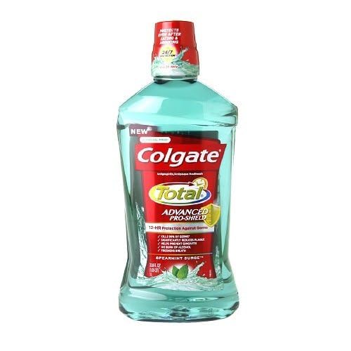 Colgate Pro-Shield frente del empaque mostrando tamaño 1 L y frescura duradera