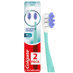 Colgate cepillo Sensitive Expert frente del pack beneficio suavidad