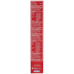 Colgate tubo en mano mostrando tamaño de 8 oz y uso prolongado práctico