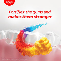 Colgate textura de Amino Foam para mejor penetración interdental