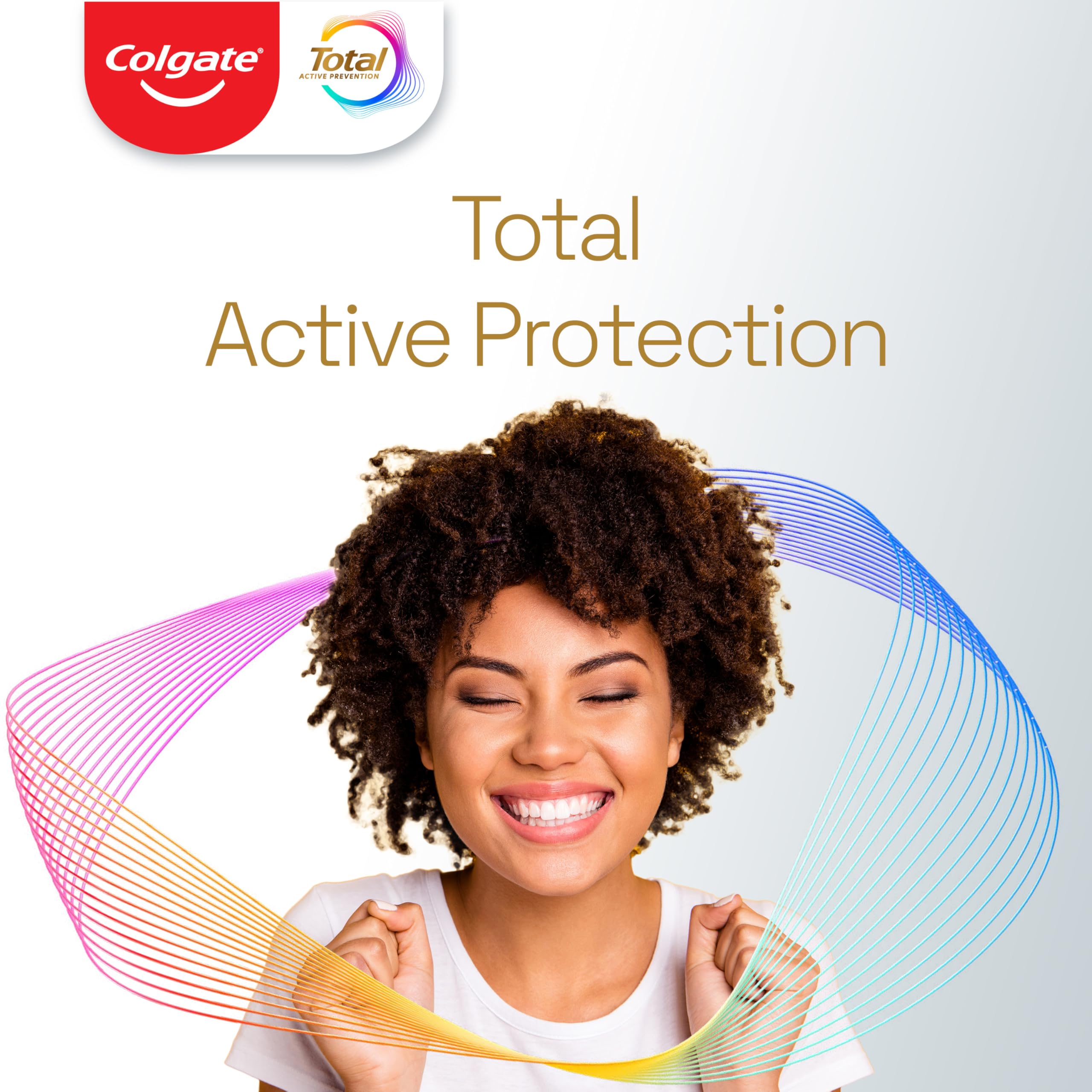 Colgate cepillo en ambiente de baño lifestyle promoviendo rutina diaria