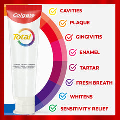 colgate detalle del tubo abierto que destaca facilidad de uso