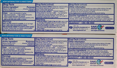 Colgate Total textura en primer plano que muestra crema y efecto limpiador