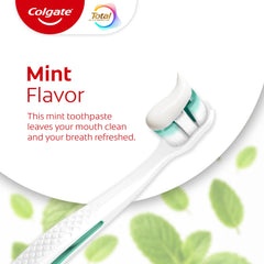 Colgate ambientación en baño mostrando uso diario y organización práctica