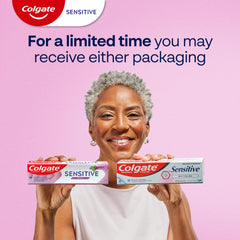 Colgate tubo en primer plano texturas del gel y efecto brillante
