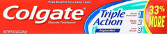 Colgate detalle del tubo y textura de la pasta para limpieza eficaz