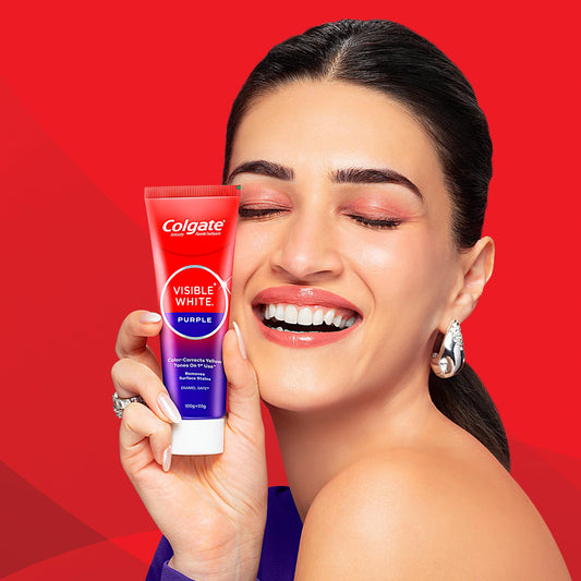 Colgate textura de la pasta con microcristales para pulido suave