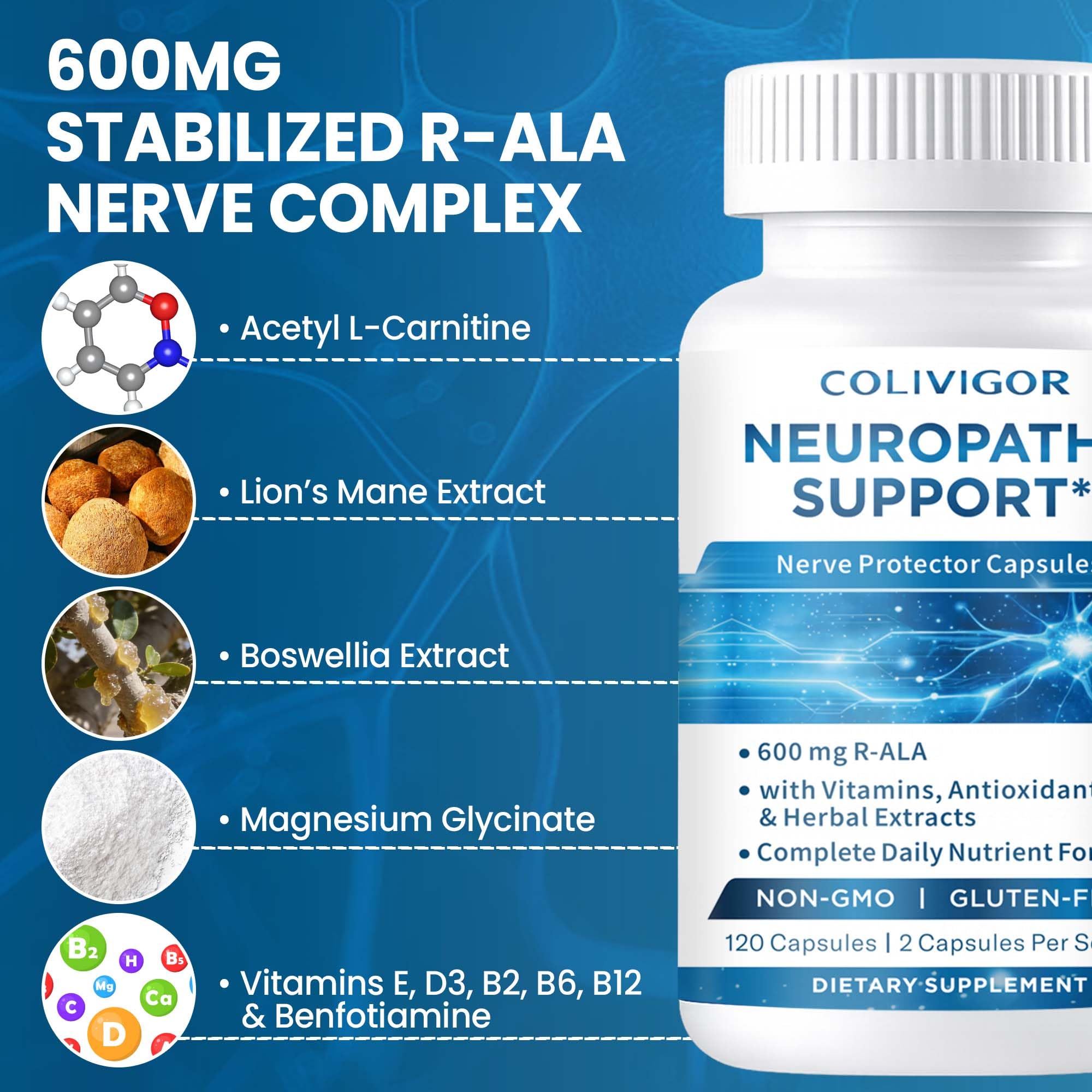 Colivigor etiqueta ingredientes clave visible para transparencia