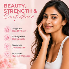 Collagen For Her cucharada con 11 g, dosificación precisa para suplementación