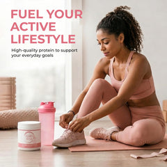 Collagen For Her en cocina mezclado en receta, versatilidad en bebidas y postres