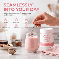 Collagen For Her etiqueta de ingredientes, transparencia y origen grass-fed