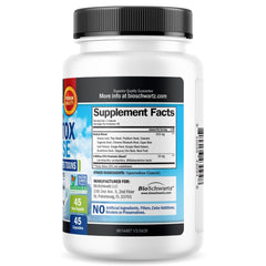 Colon Cleanser and Detox colocado en cocina junto a fruta simbolizando dieta saludable