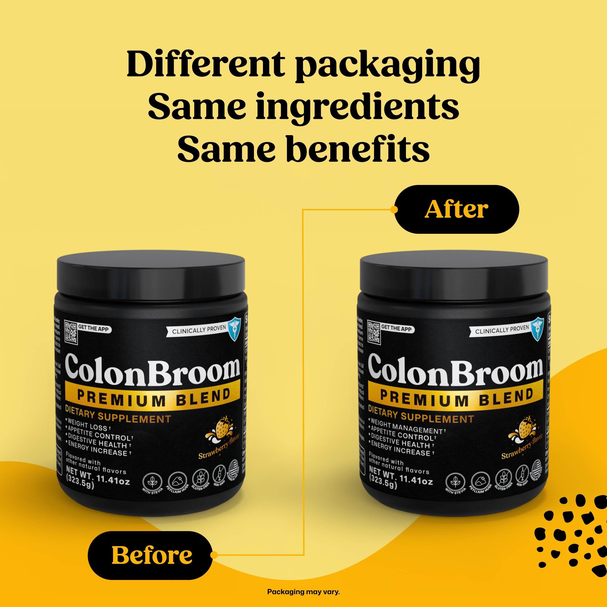 ColonBroom detalle de fresas naturales, sabor agradable y natural