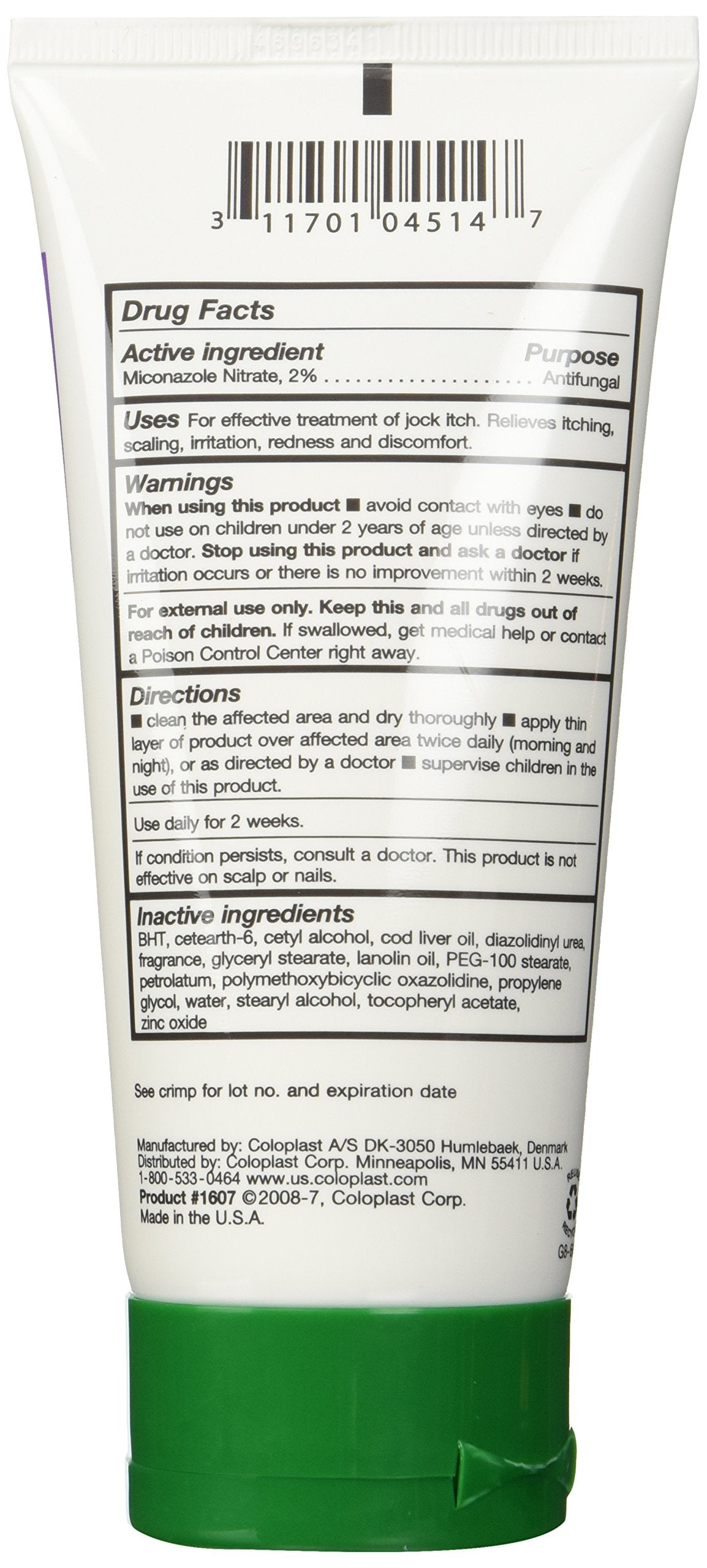 Coloplast Baza aplicación en piel detalle, muestra textura cremosa y barrera protectora
