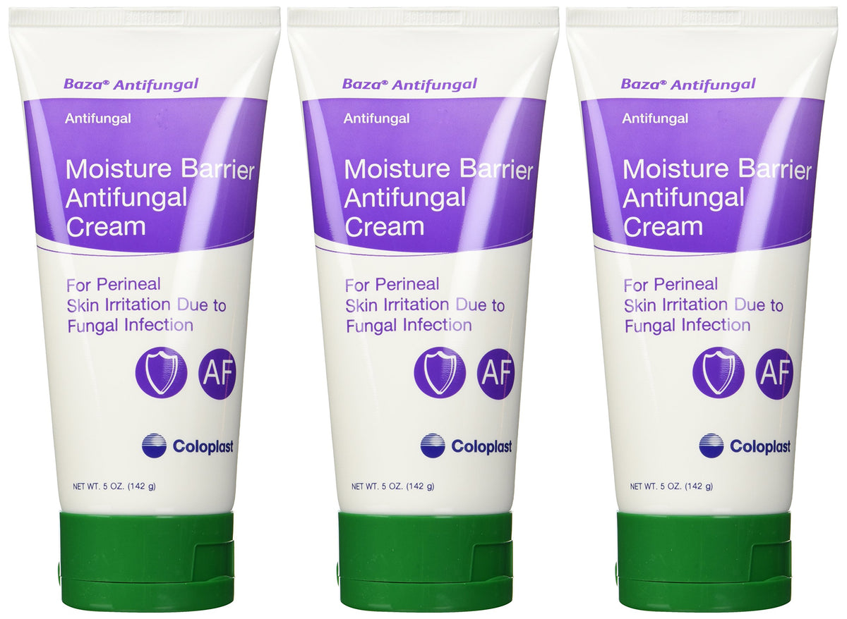 Coloplast Baza pack de 3 tubos frontal mostrando envase y aroma, protección diaria