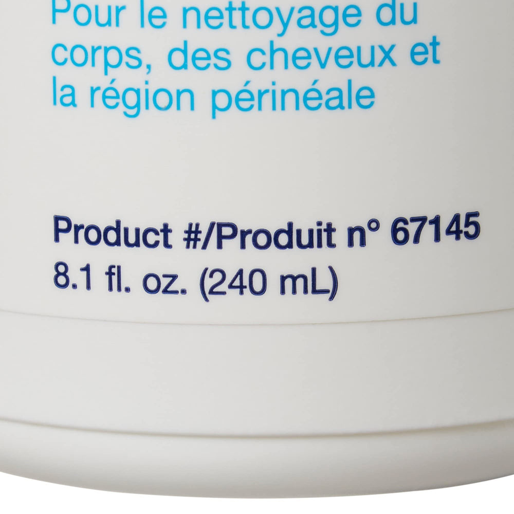 Coloplast al lado de una mano para comparar tamaño y control de dosis