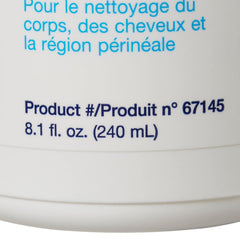 Coloplast al lado de una mano para comparar tamaño y control de dosis