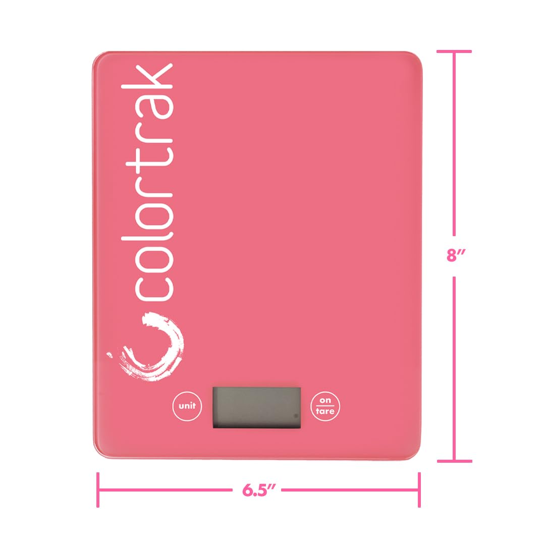 Colortrak detalle del vidrio templado destacando resistencia y limpieza fácil