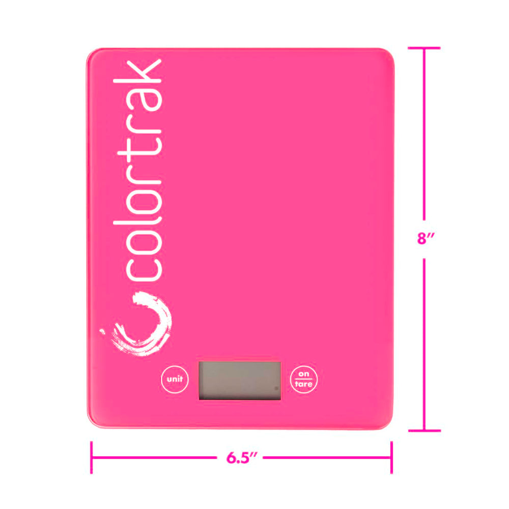 Colortrak detalle del vidrio templado destacando resistencia y limpieza fácil