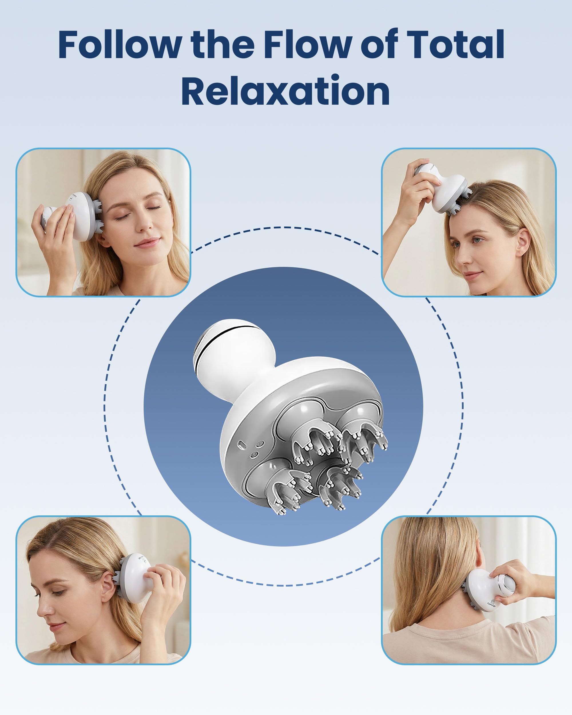 COMFIER cabezales desmontables listos para limpieza rápida y sencilla