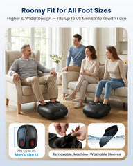 COMFIER comparación de tamaño mostrando capacidad para talla 13