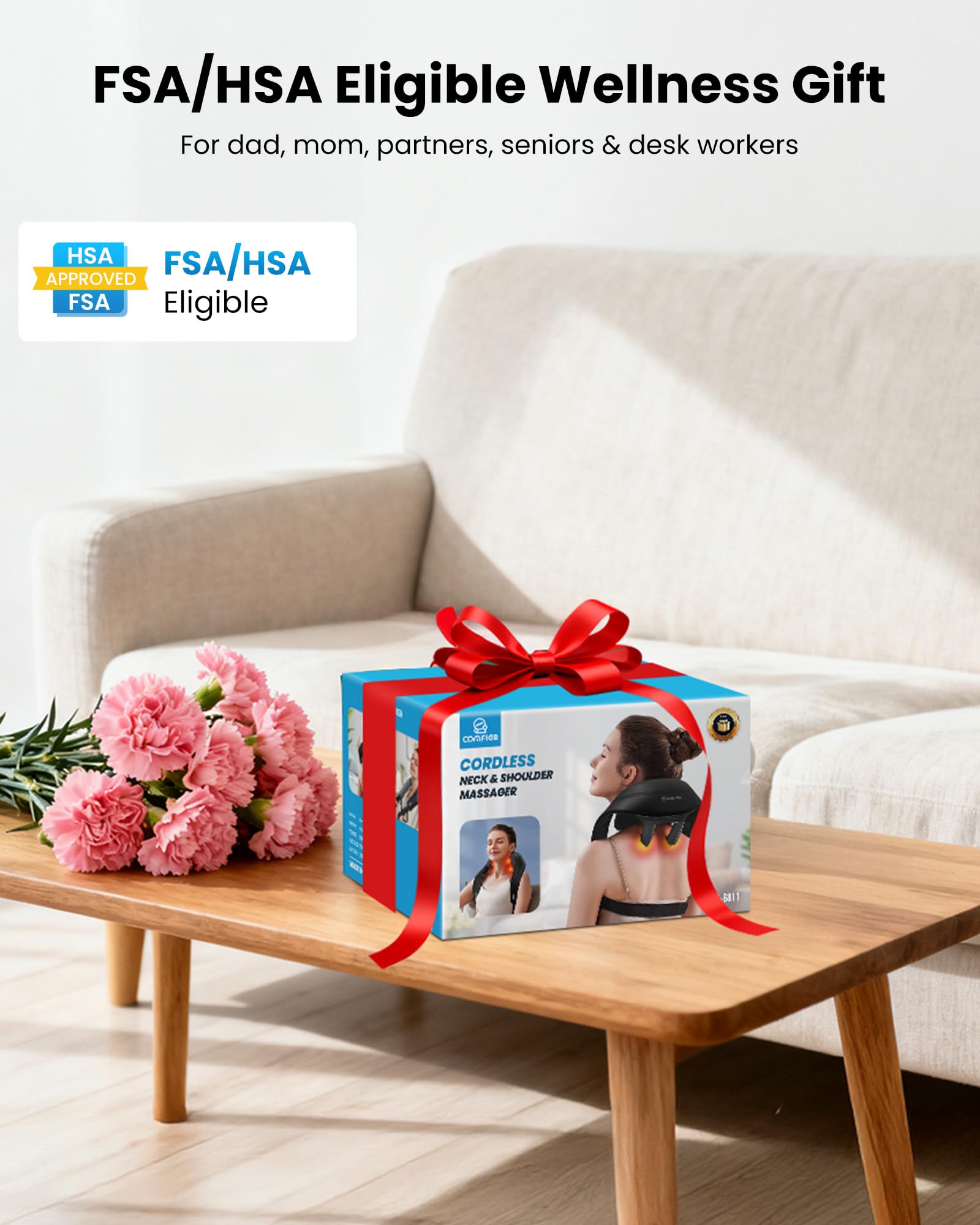 COMFIER funda desmontable lavable, higiene fácil y protección