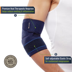 Comforband correa ajustable enclose mostrando ajuste personalizado