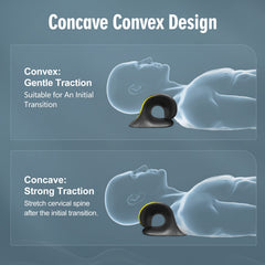 ComfortLife apoyo de la cabeza en la almohada demostrando alineación cervical y confort