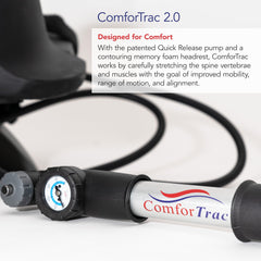 ComforTrac bomba manual en uso, control preciso de la tracción