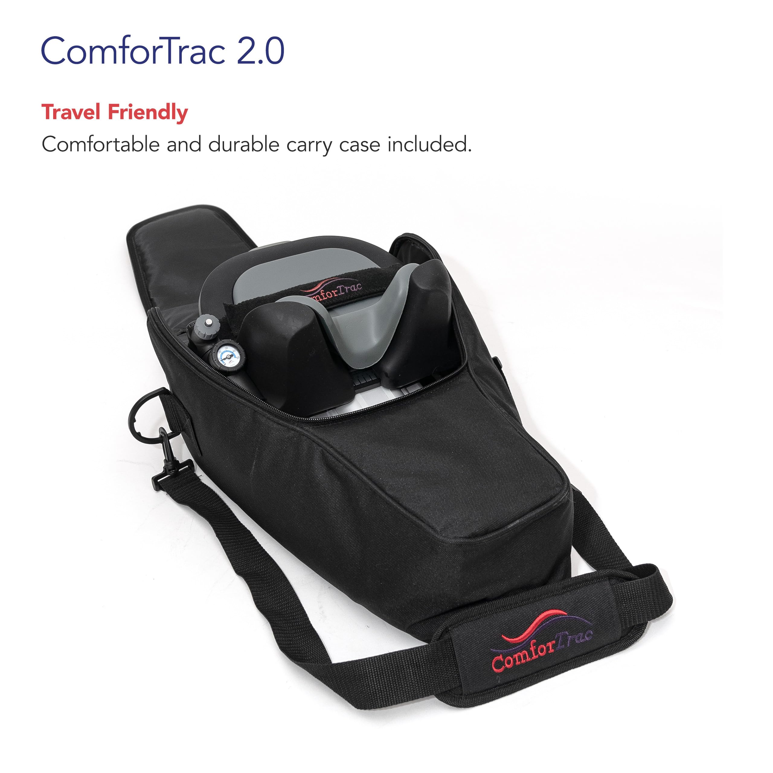 ComforTrac botón de liberación rápida, seguridad y ajuste inmediato