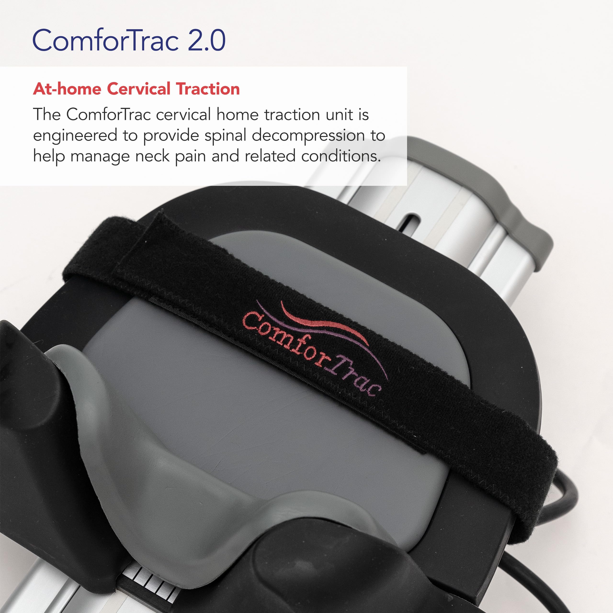 ComforTrac cuñas ajustables en detalle, facilitan ajuste personalizado
