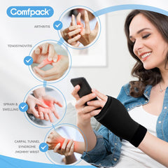 Comfpack primer plano del gel flexible para enfriamiento prolongado