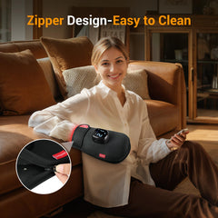 Comfytemp guante en uso sobre mano extendida aportando comodidad portátil