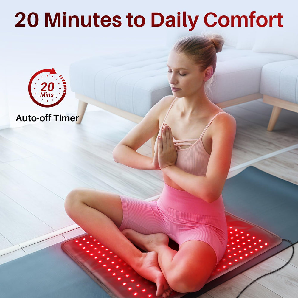 Comfytemp pad en sala de estar creando un ambiente relajante y práctico
