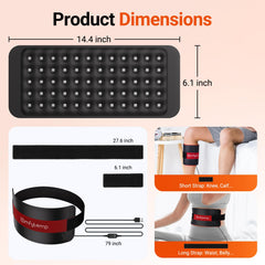 Comfytemp comparación de tamaño con una mano, portable y fácil de llevar