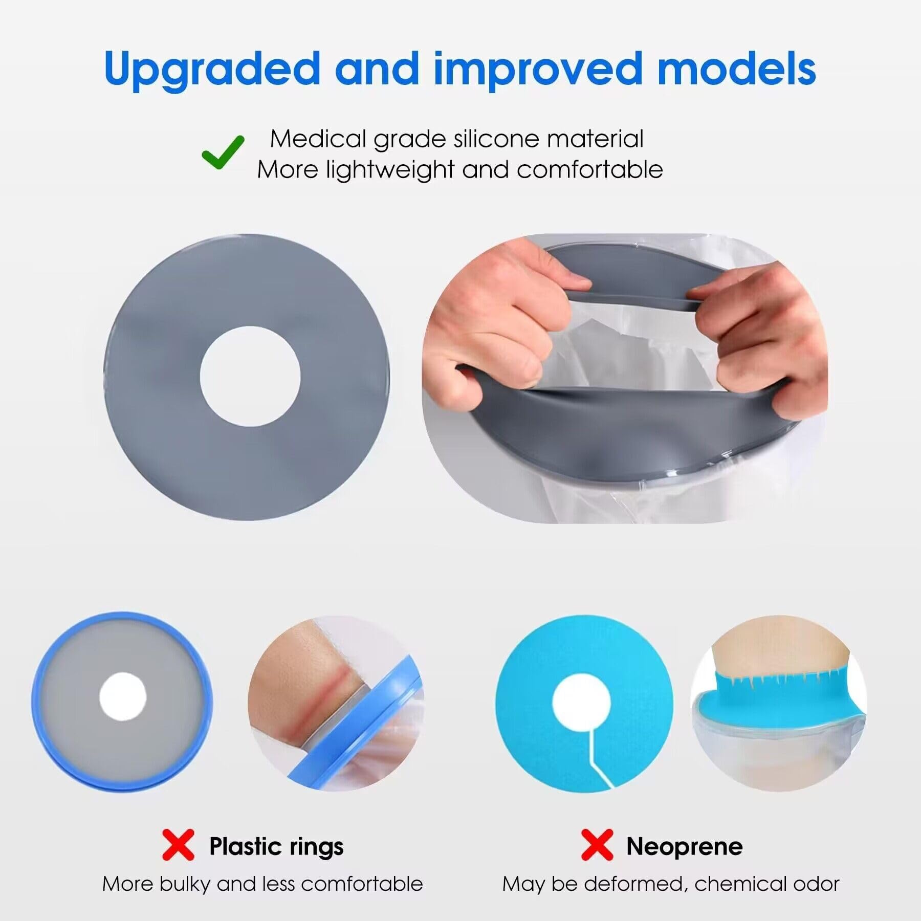 COMFYTHERA comparación de tamaño para elegir la talla correcta